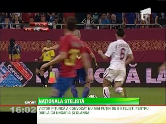 Steaua bate orice recorduri! A trimis 9 oameni la Nationala