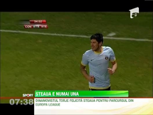 Dinamovistul Torje felicita Steaua pentru parcursul din Europa League