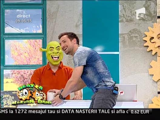 Dani Otil a fost pupat de Shrek