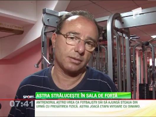 Valentin Sinescu le-a pus gand rau jucatorilor de la Astra