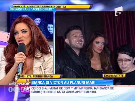 Bianca Dragusanu Si Victor Slav S Au Mutat Impreuna Observatornews Ro