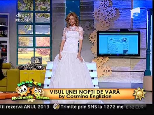 Rochii de mireasa: &ldquo;Visul unei nopti de vara&rdquo; by Cosmina Englizian