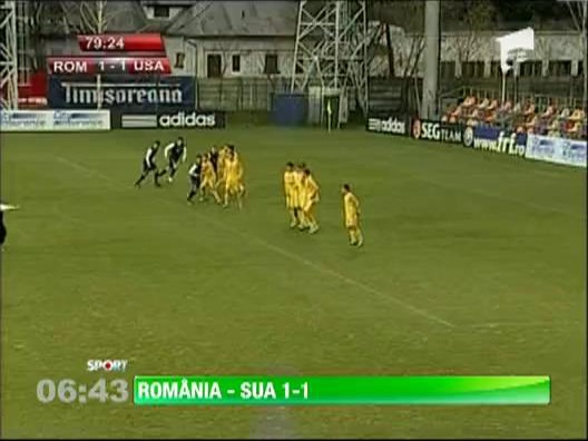 Romania - SUA 1-1