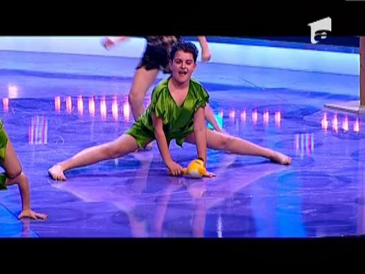 Cei mai talentati copii au aratat cat de bine se misca la "Romania Danseaza"