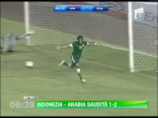 Indonezia - Arabia Saudita 1-2