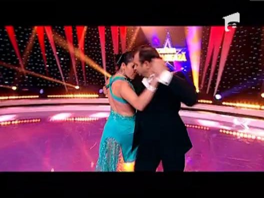 Pasiune si emotie pe scena "Romania Danseaza"! Tudor si Raluca au dansat tango argentinian