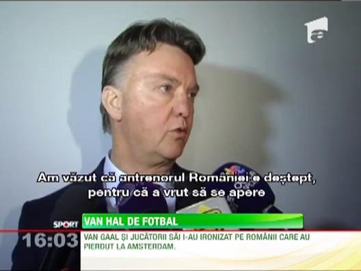 Louis van Gaal l-a umilit pe Victor Piturca