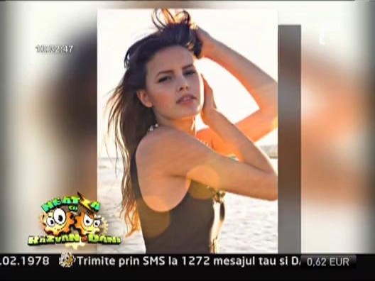 Beatrice Vanda Drogeanu, finalista "Miss Monden", a realizat un material in mall