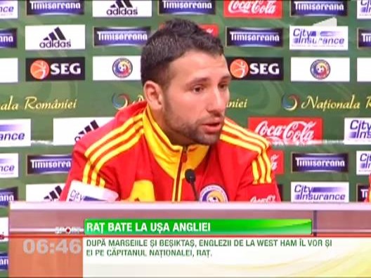 Razvan Rat ar putea ajunge la West Ham
