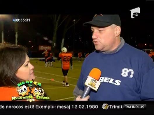 Fotbalul american a prins si in Romania