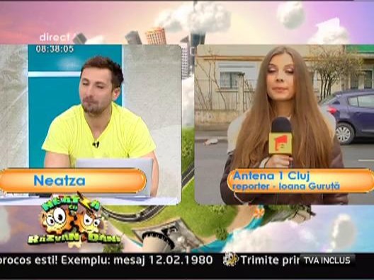 Vremea cu gemenele Andreea si Beatrice 01/04/2013