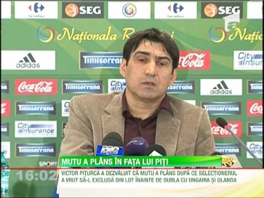 Mutu a plans in fata lui Piti