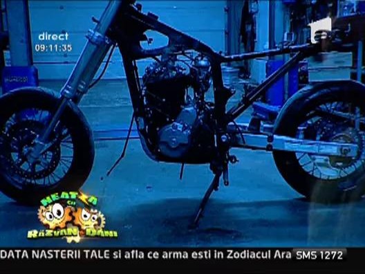 Dani va fi posesorul unei motociclete unice in Europa