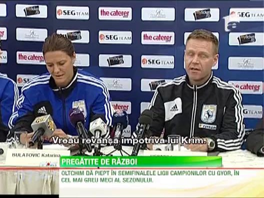 Jucatoarele de la Oltchim sunt optimiste inainte de cel mai greu test al sezonului