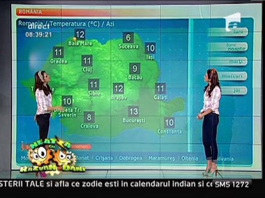 Vremea cu Cristina Alexandra si Laura Maria 08/03/2013