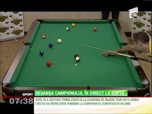 Babken Melkonyan a luat bataie in finala primei etape din Academia de Biliard Tour