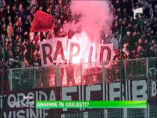 Mihai Stoica sustine ca ultrasii giulesteni intentioneaza sa intre pe teren si sa-i bata pe stelisti