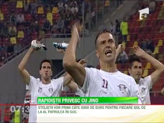 Stelistii primesc 5000 de euro de la al patrulea gol marcat in Giulesti