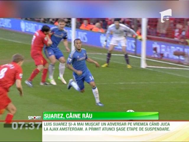 Luis Suarez l-a muscat pe Branislav Ivanovic!