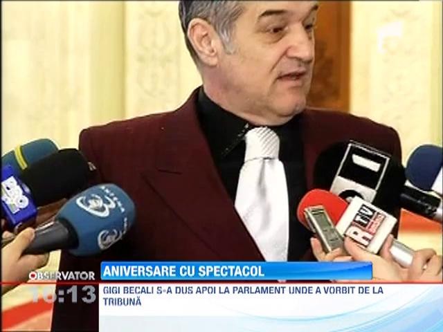 Gigi Beclai, aniversare cu spectacol