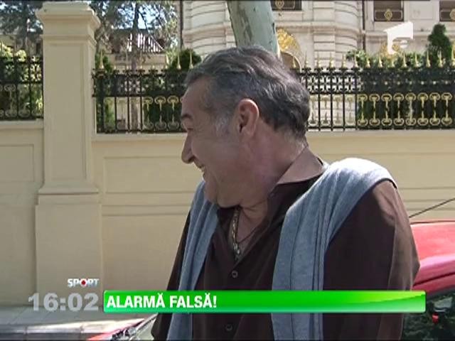 Gigi Becali ajunge din nou in fata procurorilor