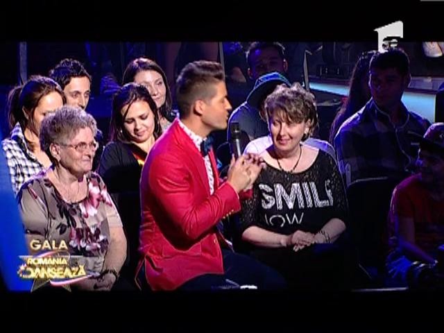 Bunica si mama lui Bendeac, in publicul de la Romania Danseaza