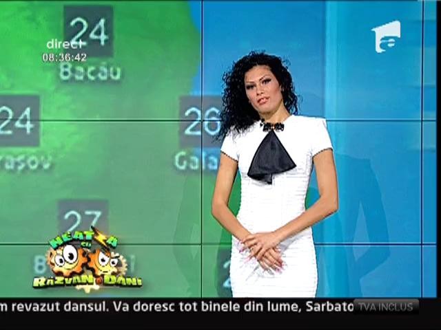 Bianca Iordache, candidata "Vecina de la Neatza", prezinta Vremea