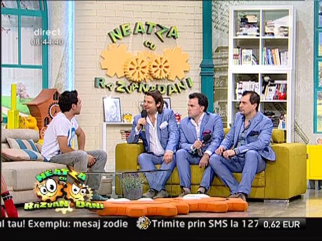Trupa Distinto, invitata la "Neatza cu Razvan si Dani"