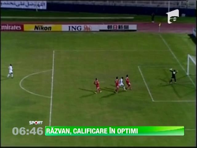 Razvan s-a calificat in optimile de finala ale Ligii Campionilor Asiei