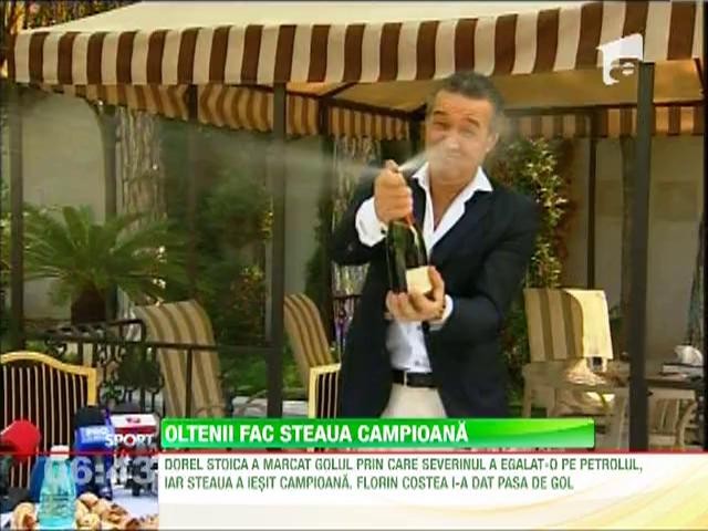 Oltenii fac Steaua campioana