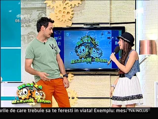 Nicole Cherry, invitata la "Neatza cu Razvan si Dani"