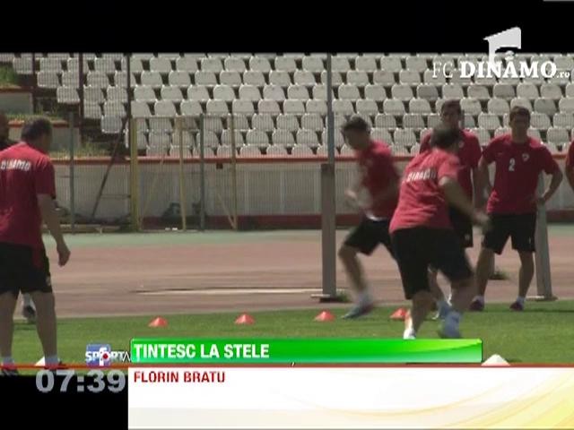 Antrenorul Cornel Talnar i-a dus pe dinamovisti la tir, inaintea derby-ului cu Steaua