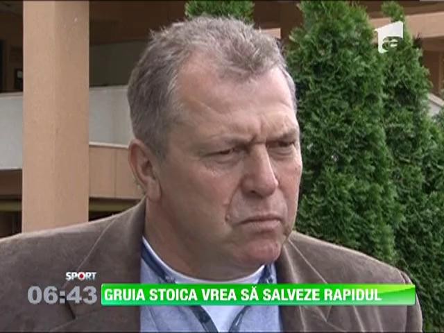 Gruia Stoica vrea sa salveze Rapidul