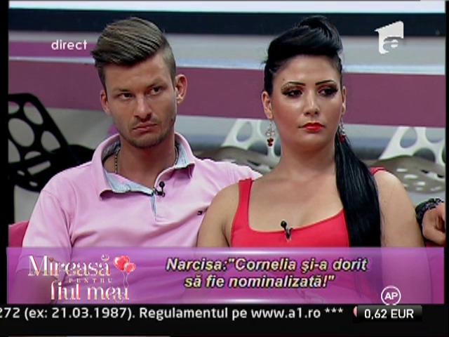 Victor si Narcisa se asteptau sa fie propusi spre eliminare!