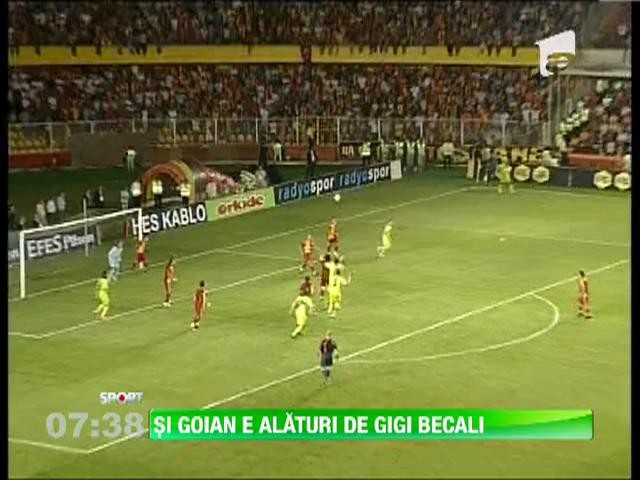 Dorin Goian e alaturi de Gigi Becali