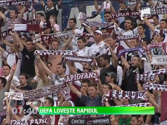 UEFA i-a amendat pe giulesteni cu 100.000 de euro
