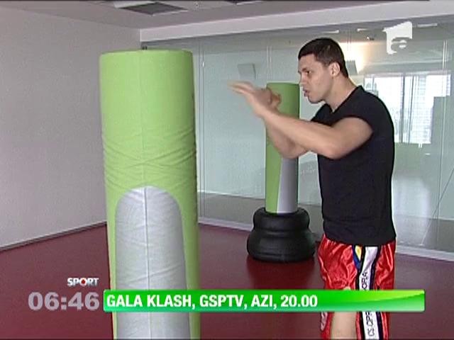 Razvan Benche si Razvan Ghita se lupta in gala Klash