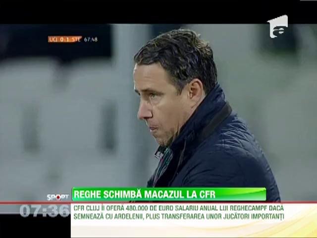 Paszkany il vrea pe Reghe la CFR. Il ademeneste cu un salariu de 480.000 de euro pe sezon!