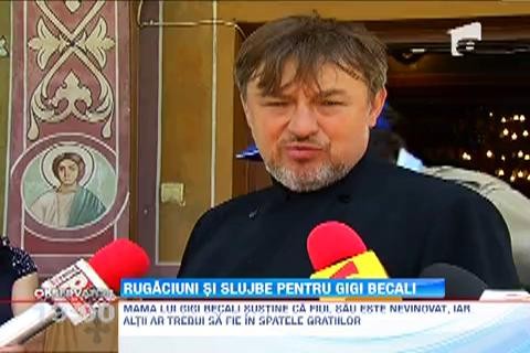 Biserica Ortodoxa Romana, rugaciuni si slujbe pentru Gigi Becali ...