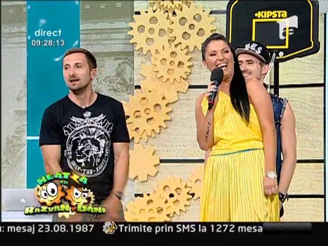 Leticia, invitata la "Neatza cu Razvan si Dani"