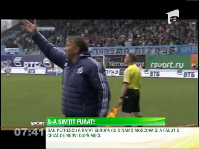 Dan Petrescu se gandeste sa plece de la Dinamo Moscova