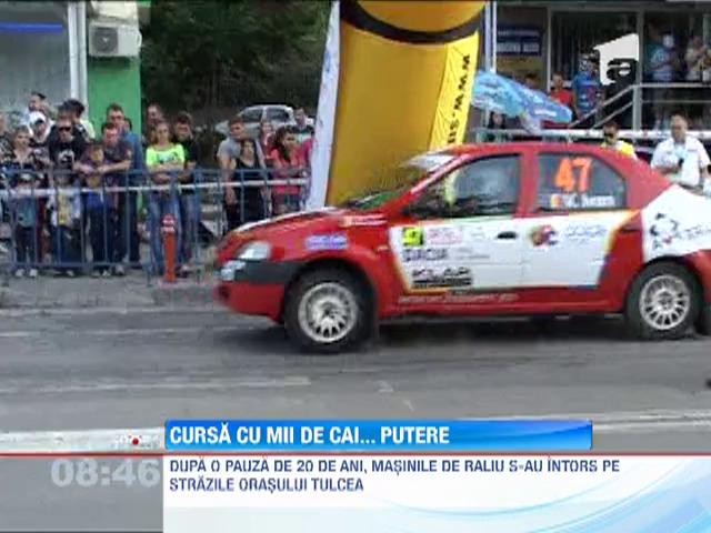 Spectacol la raliul Tulcea