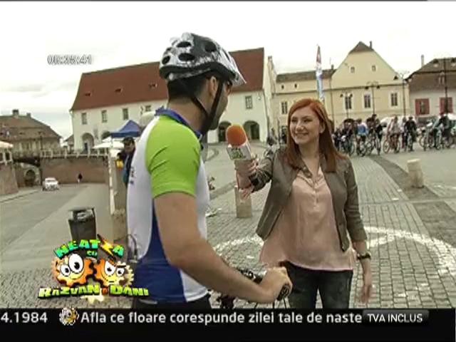 Turul Romaniei pe bicicleta: etapa Cluj  - Sibiu - Targu Mures