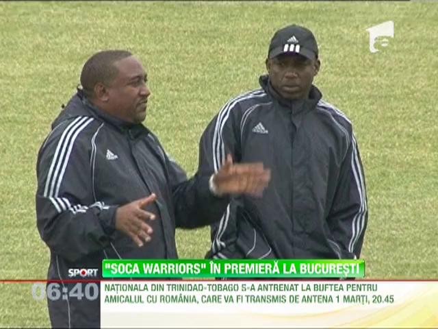 Fotbalistii din Trinidad-Tobago, in premiera la Bucuresti