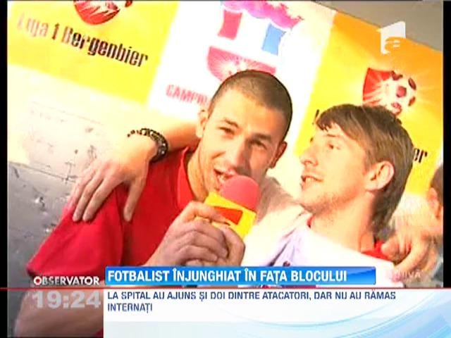 Fundasul Samuel Cojoc de la Otelul Galati a fost injunghiat