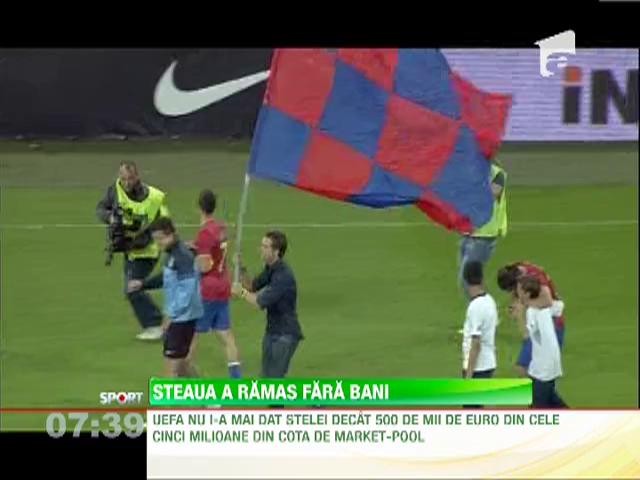 Steaua a pimit doar 500 de mii de euro de la UEFA pentru participarea in Europa League