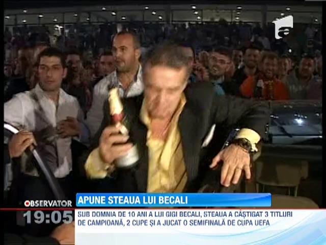 Steaua risca sa fie exclusa din Europa, dupa ce Gigi Becali a fost condamnat in dosarul "Valiza"