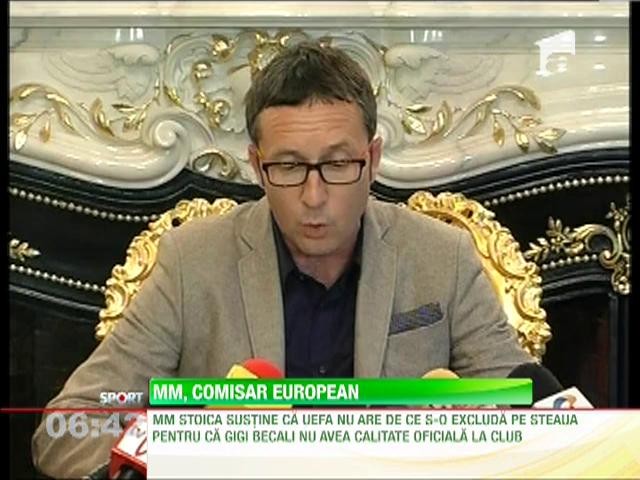 MM Stoica e avocatul Stelei la UEFA