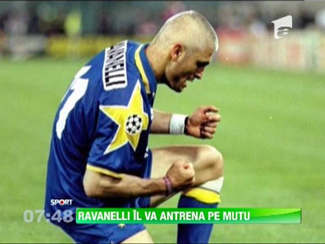 Adrian Mutu il va avea antrenor la Ajaccio pe italianul Fabrizio Ravanelli