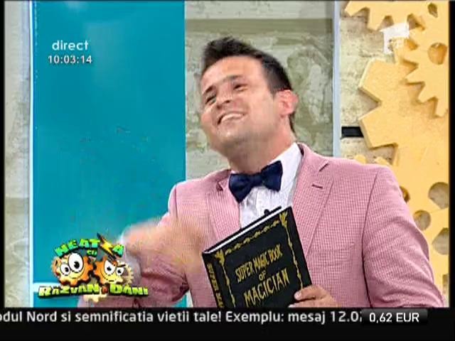 Spectacole de magie cu Robert Tudor